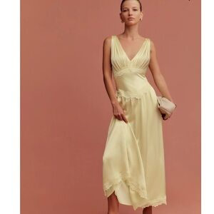Reformation Yellow Dress